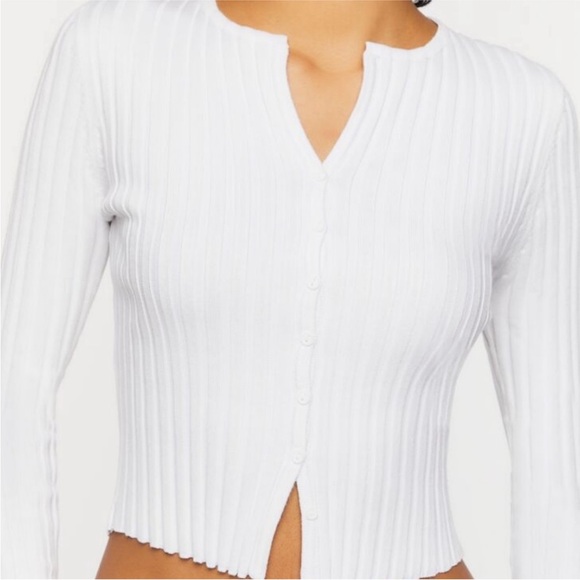 NWT Forever 21 Cropped Cardigan Top - size M - Picture 5 of 5